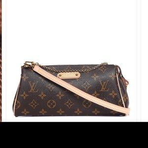 Louis Vuitton monogram Eva clutch